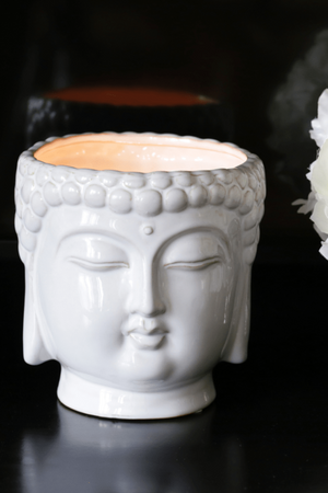 White Buddha 3-Wick Scented Candle