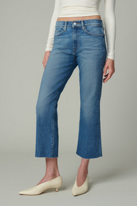 THE CALLIE HIGH RISE CROPPED BOOTCUT // RAW HEM