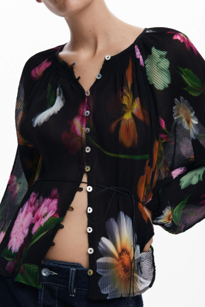 Floral Flowly Blouse