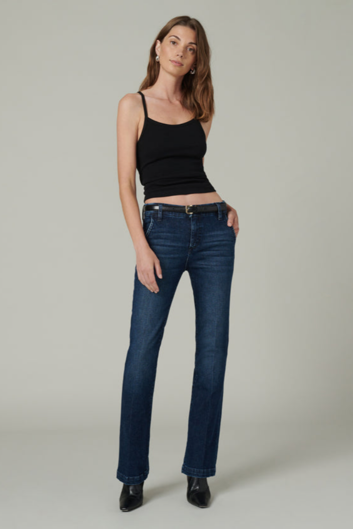 THE PROVOCATEUR MID RISE PETITE BOOTCUT // 30" INSEAM