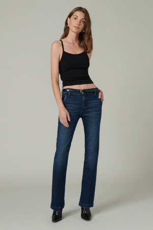 THE PROVOCATEUR MID RISE PETITE BOOTCUT  Trowser Jean // 30" INSEAM