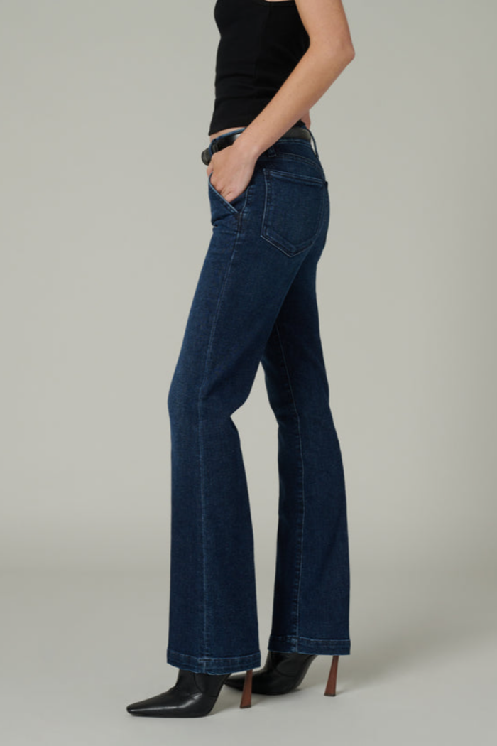 THE PROVOCATEUR MID RISE PETITE BOOTCUT  Trowser Jean // 30" INSEAM