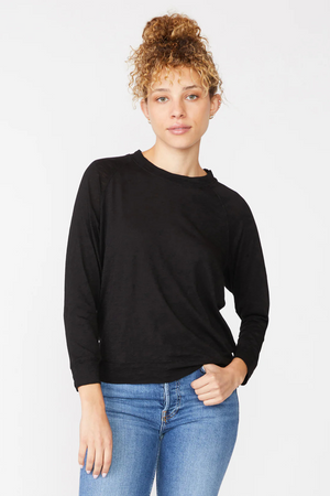 Supima Slub Jersey Sweatshirt Tee