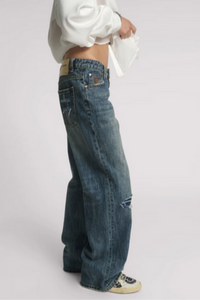 Boys Club Lowrider Low Waist Wide Leg Jeans