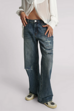 Boys Club Lowrider Low Waist Wide Leg Jeans