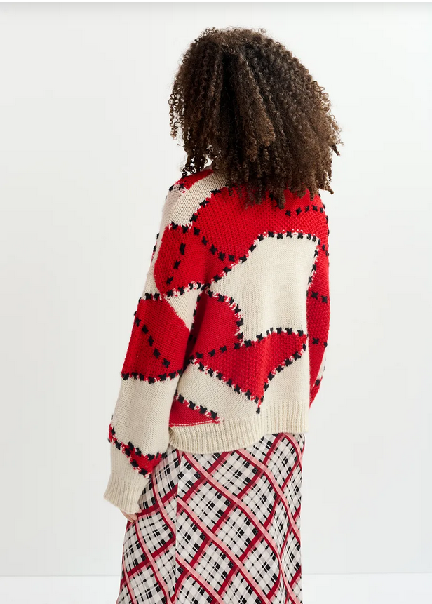 Essentiel Gastrono Embroidered Knit Pullover