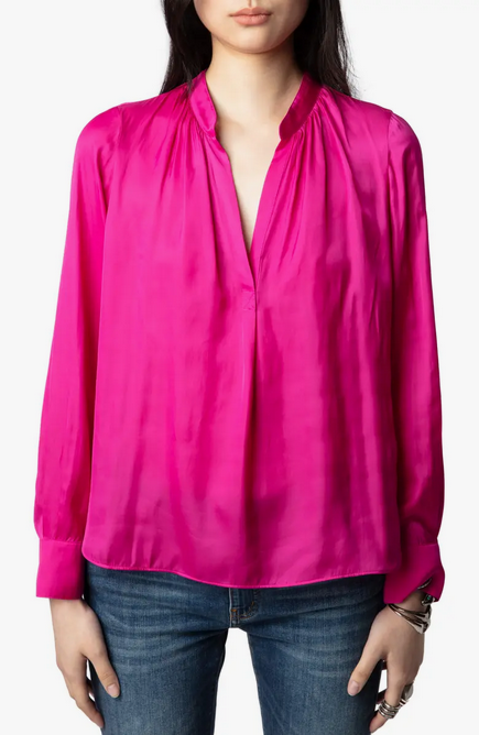 Tink Satin Blouse