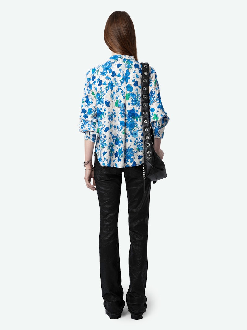 Twina CREPE GARDEN FLOWERS Blouse