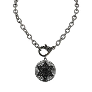 Talia Star of David Clasp Necklace