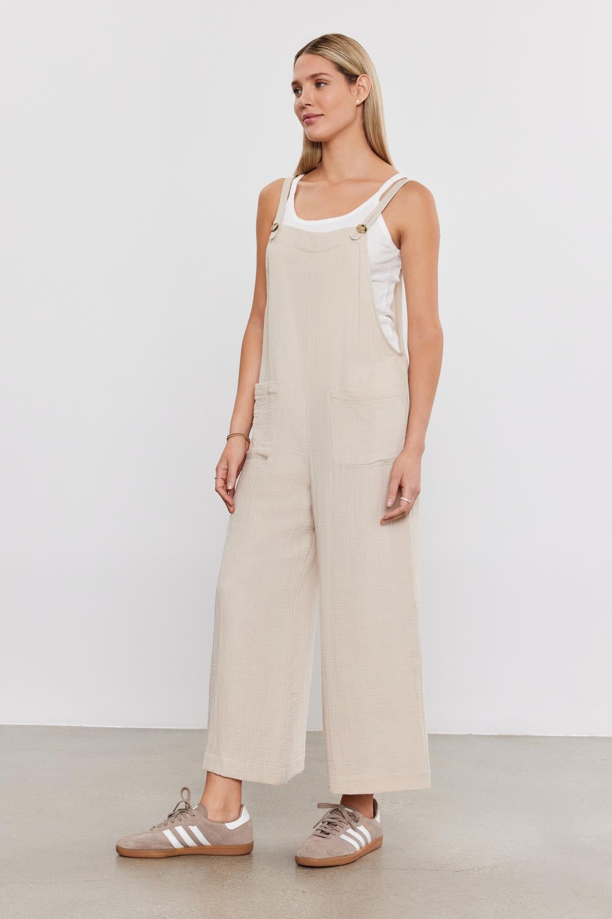 Everlee Cotton Gauze Jumpsuit